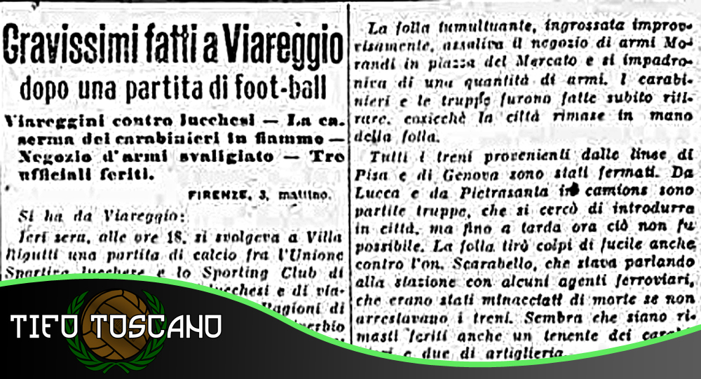 Il primo caso di omicidio in ambito sportivo